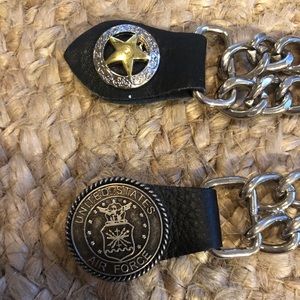 Biker Vest chains